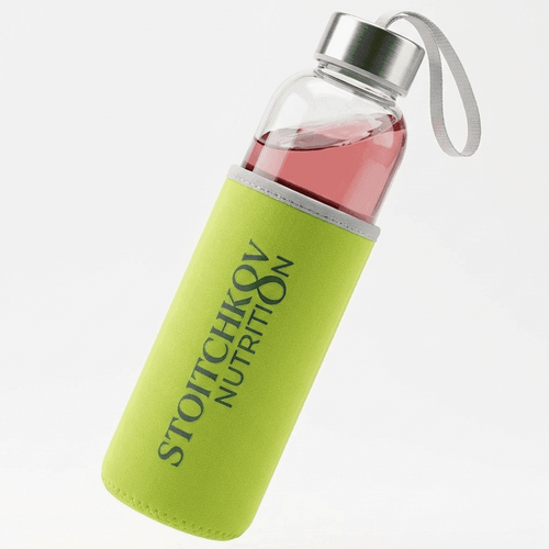 Botella de vidrio